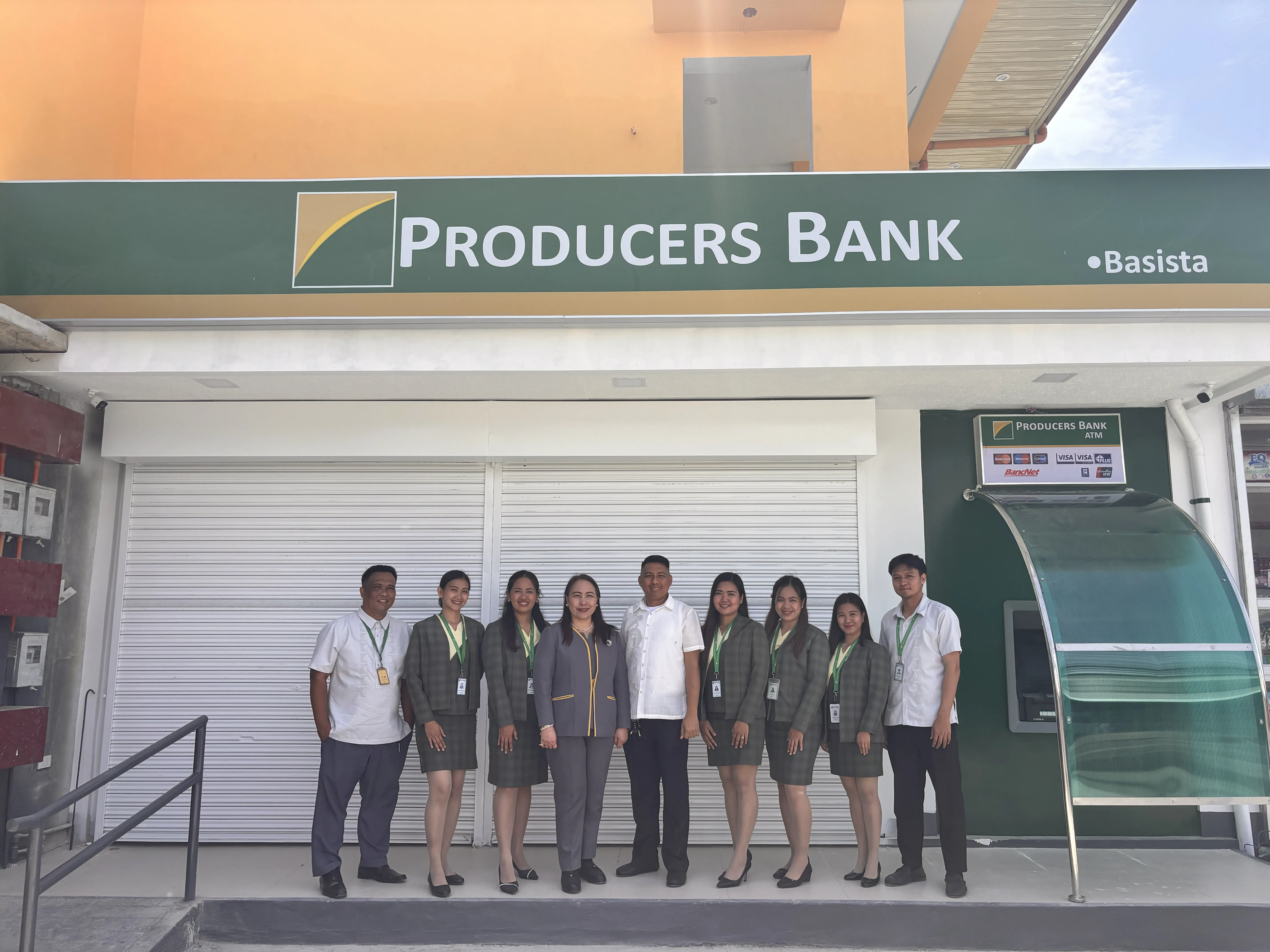 Producers Bank Basista, Pangasinan Branch Officers and Staff