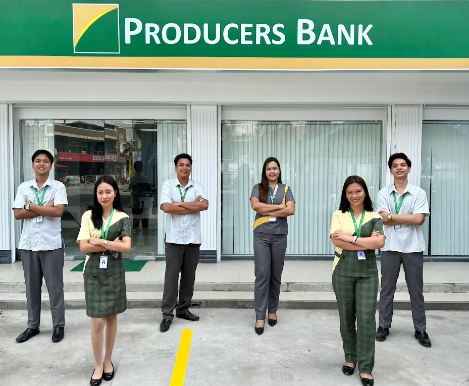 Producers Bank Sta. Ana, Pampanga Branch Officers and Staff