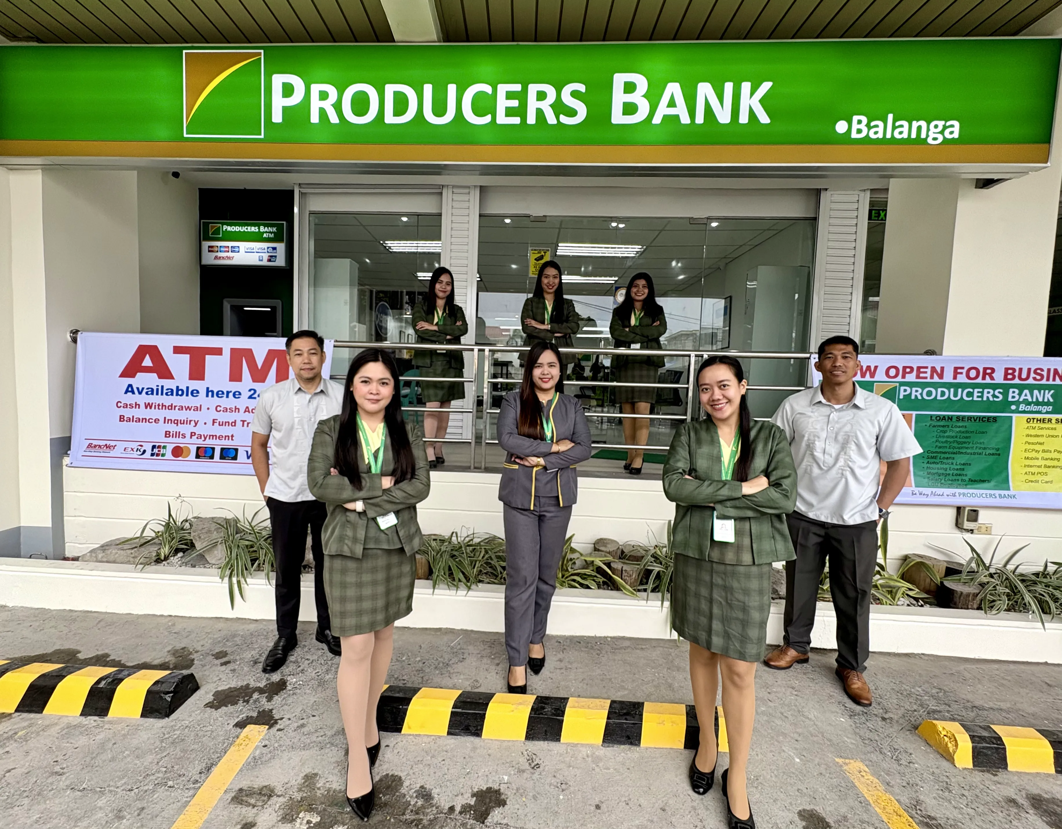 Producers Bank Balanga, Bataan Branch Officers and Staff